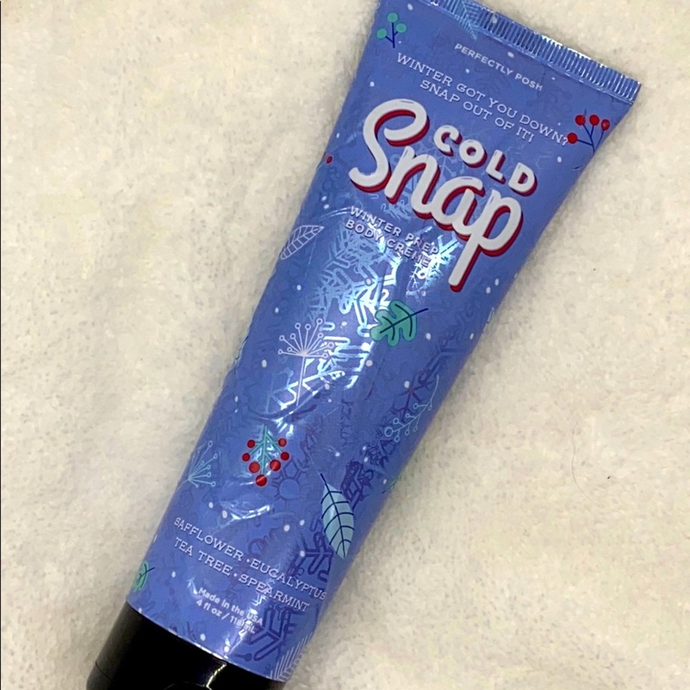 Cold snap winter prep body cream